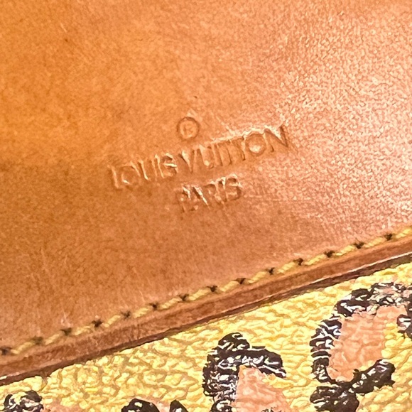 Authentic Louis Vuitton Monogram Deauville Hand Bag M47270 LV leopard - Picture 7 of 13